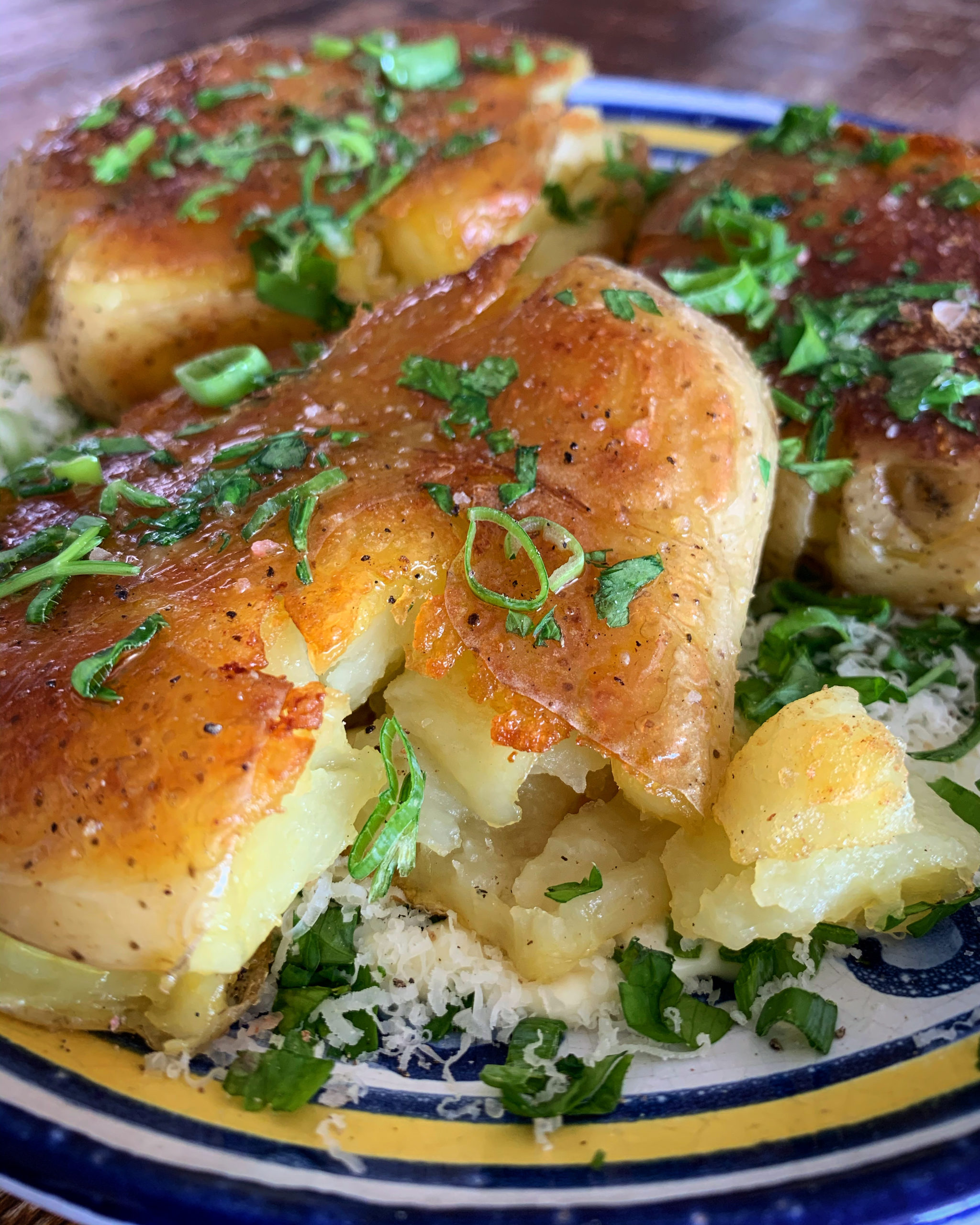 Batatas Ao Murro O Acompanhamento Perfeito Para O Churrasco